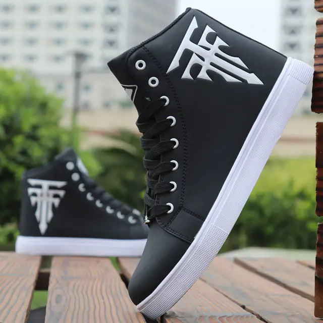 Trendy High-Top Men's Sports Casual Board Shoes