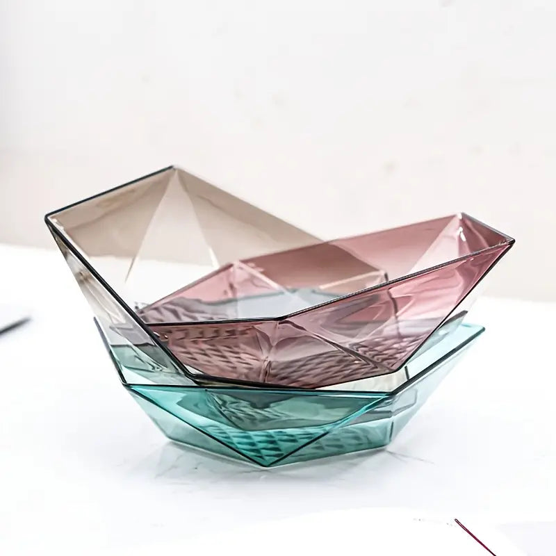 Stylish Plastic Fruit Bowl for Serving (1pc)