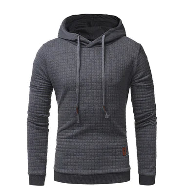 Men's Hooded Casual Pullover Sweatshirt Jacket