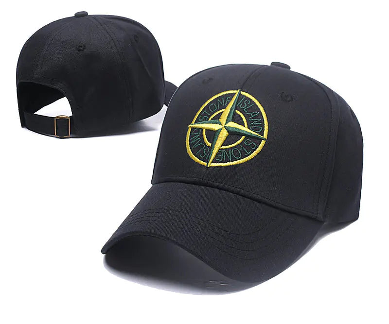 Cross Stitch Embroidered Outdoor Baseball Cap for All