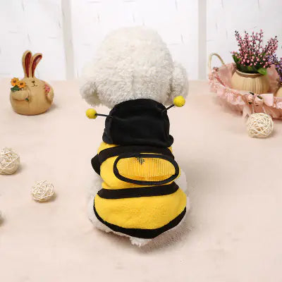 Funny Bee Costume for Dogs - Teddy Dog Clothes