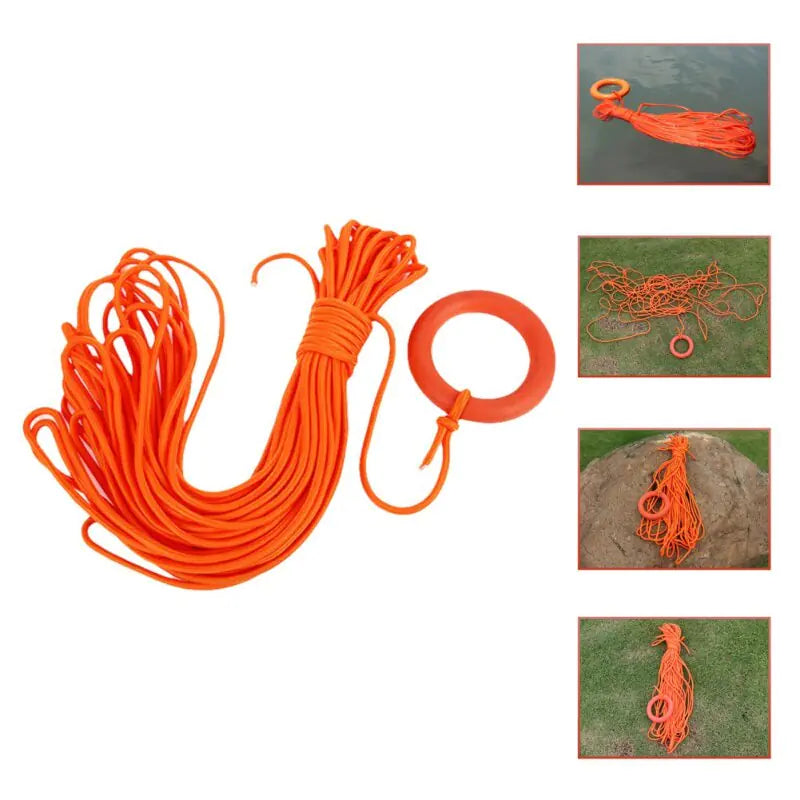 30m Outdoor Floating Rescue Rope for Water Safety