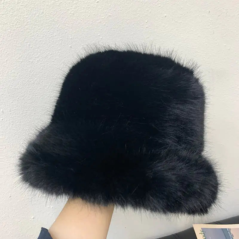 High-End Women's Mink Hat with Ear Protection