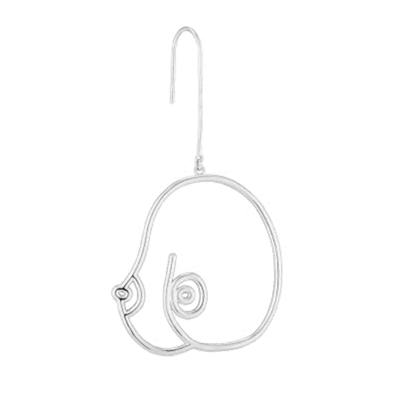 Hollow Chest Earrings - Elegant Long Dangle Design