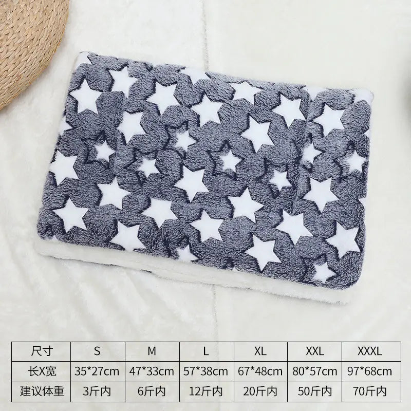 Universal Pet Bed Mat for Cats and Dogs - Thick Blanket