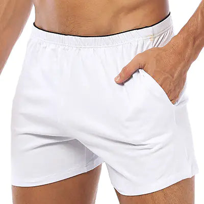 Men's Breathable Pure Cotton Loose Boxer Briefs