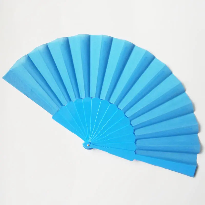 European Style Plain Folding Fan