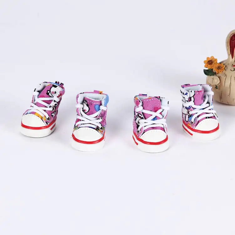 Breathable Dog Sneakers for Summer Foot Protection