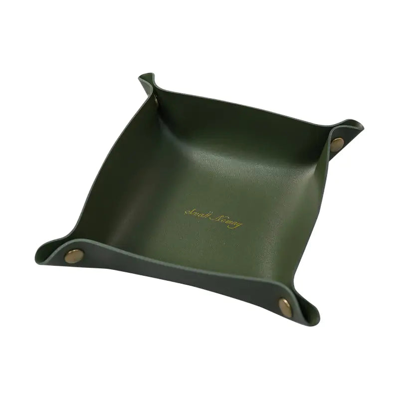 Nordic Leather Storage Box for Desk and Jewelry