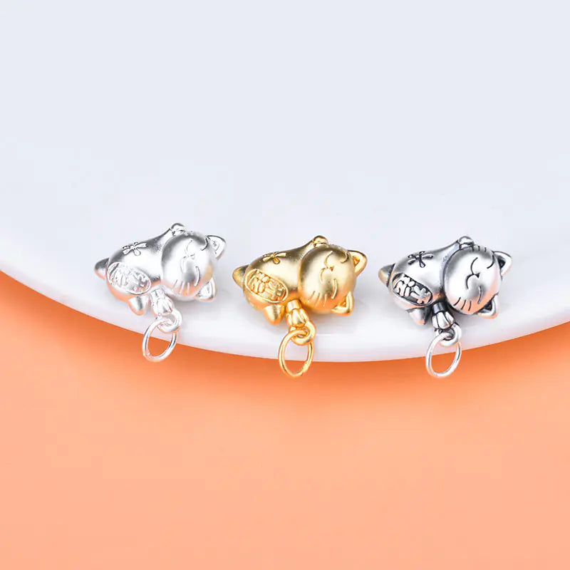 Charming Eskimo Doll Pendant in 925 Silver Jewelry