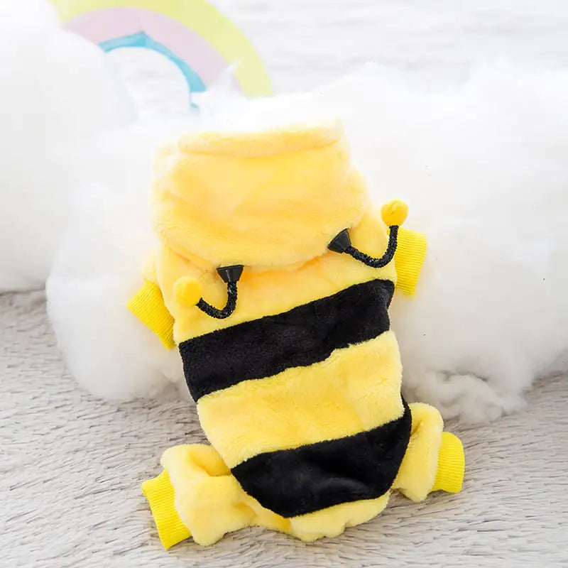 Cartoon Cat Hooded Sweater for Pets