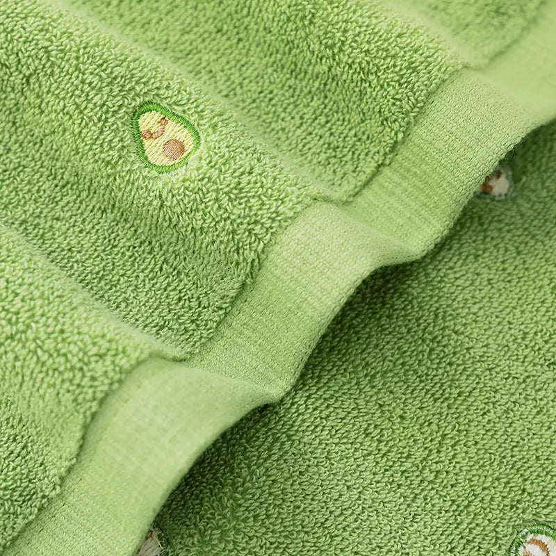 Thickened Cotton Towel Set with Bath Towel (2 Pieces)