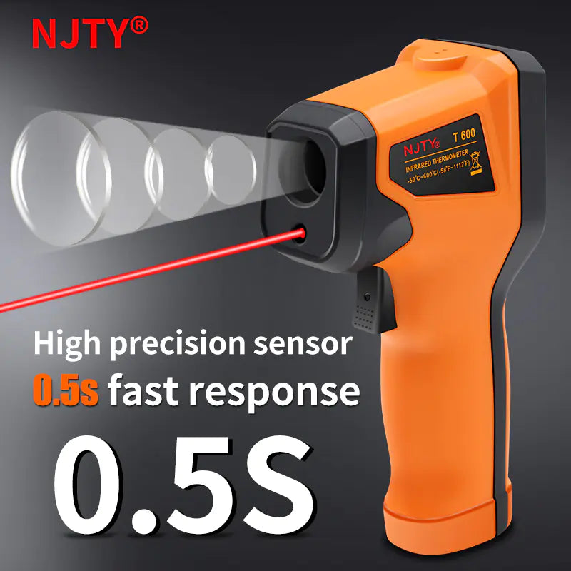 Digital Infrared Thermometer -50~600℃ Pyrometer Gun