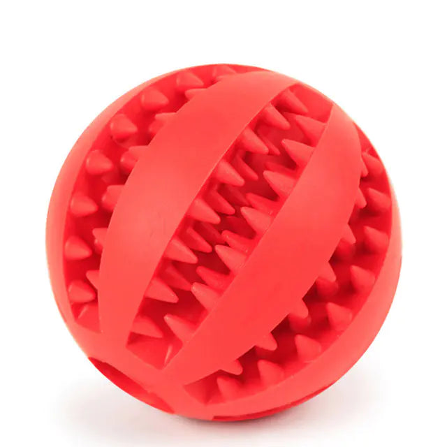 Rubber Dog Ball Toy for Puppies and Large Dogs