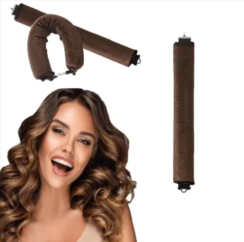Heat-Free Rubber Hair Curler – 3 Hook Design