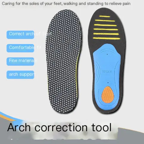 Arch Support Insoles for Flat Feet - Unisex Sports Use