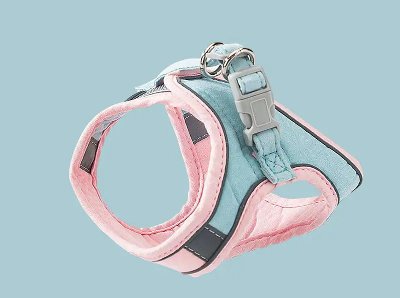 Reflective Cat Vest Harness with Traction Rope for Walking