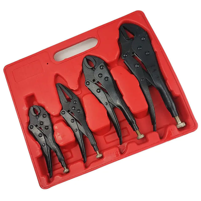 4-Piece Heavy Duty Pliers Set with Heat Treatment