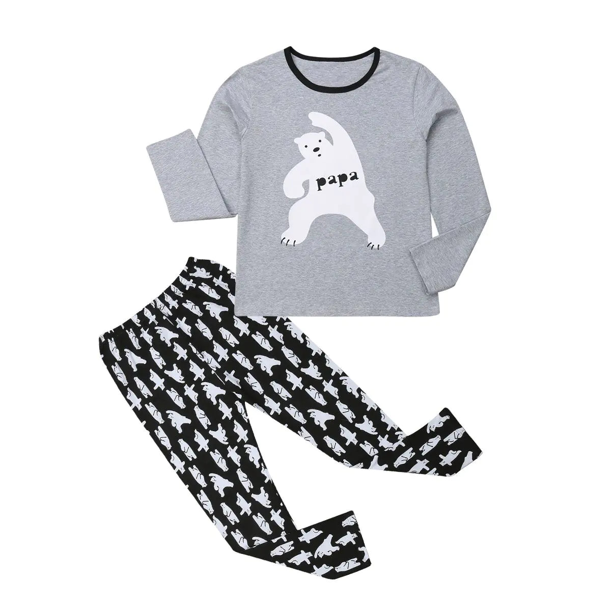 Family Matching Cartoon Pajamas Set