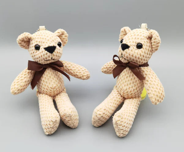 Korean Bear Pineapple Plush Toy and Keychain Gift