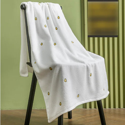 Thickened Cotton Towel Set with Bath Towel (2 Pieces)