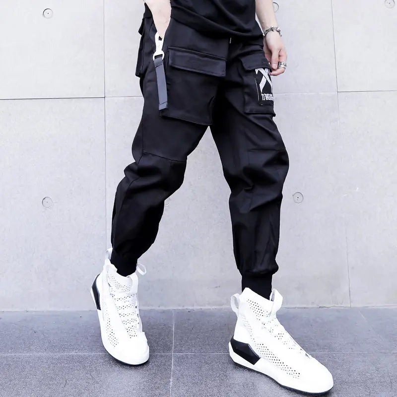Stylish Multi-Pocket Cargo Pants with Zippers