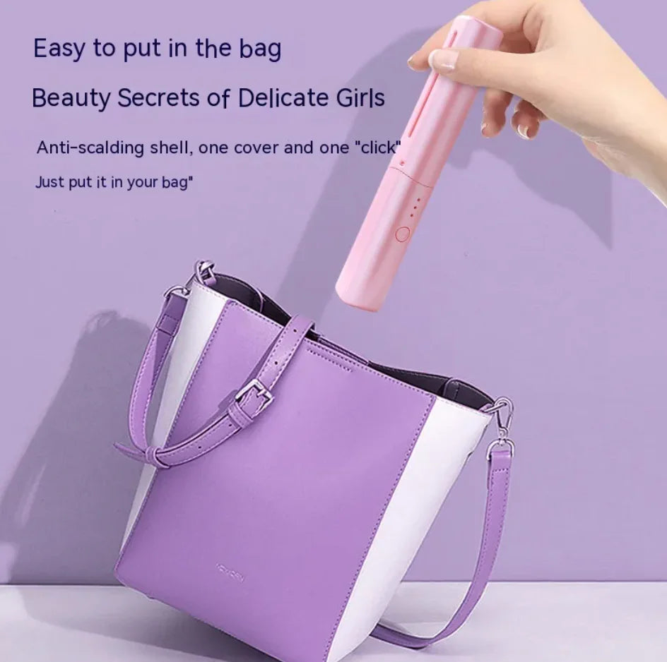 Mini Rechargeable Hair Straightener