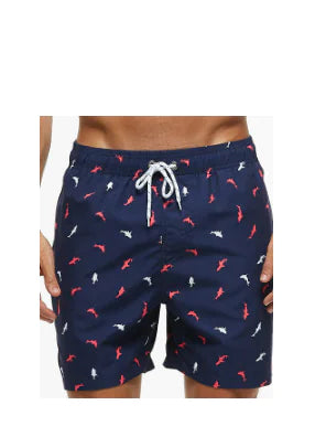 Men's Floral Beach Shorts