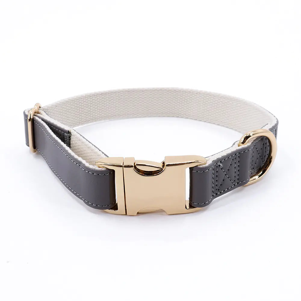 High-Quality All-Match Metal Buckle Pet Collar