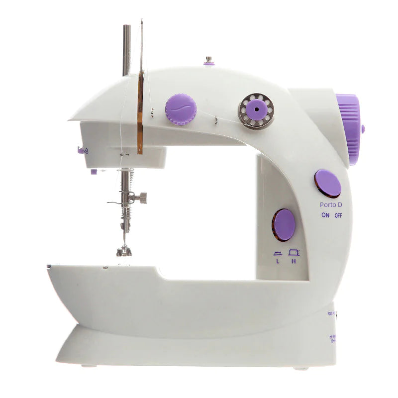 Mini Electric Sewing Machine with Light - Model SM-202A