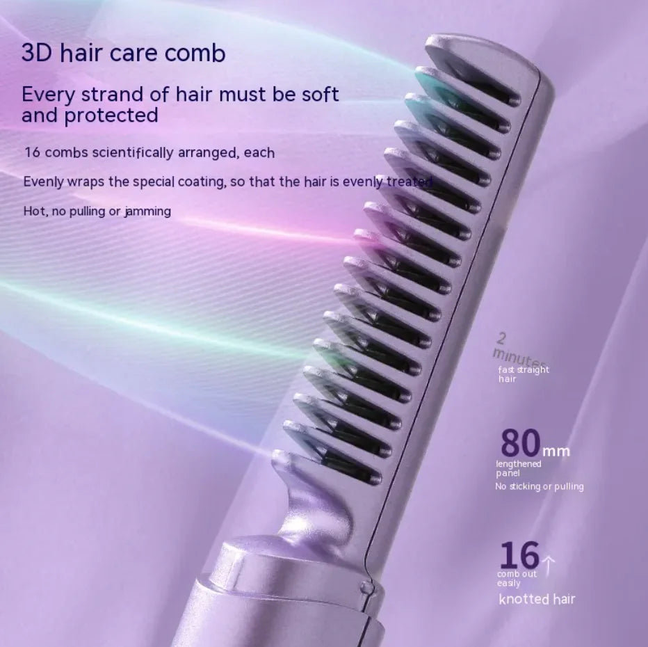 Mini Rechargeable Hair Straightener