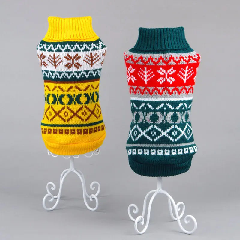 Knitted Sweater for Pets and Dogs