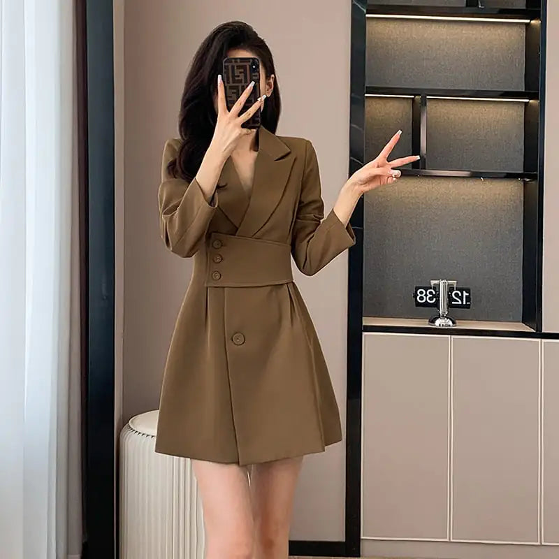 Short Sleeve Women's Summer Slimming Fashion Dress