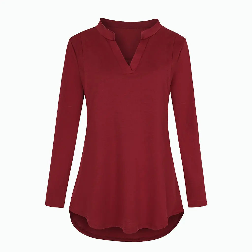 Plaid Print Long Sleeve Nursing Top for Mothers
