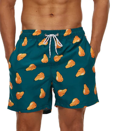 Men's Floral Beach Shorts
