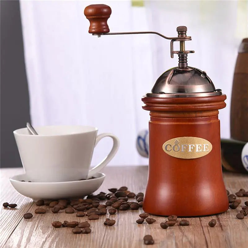 Manual Coffee Grinder with Large Capacity Bean Chamber