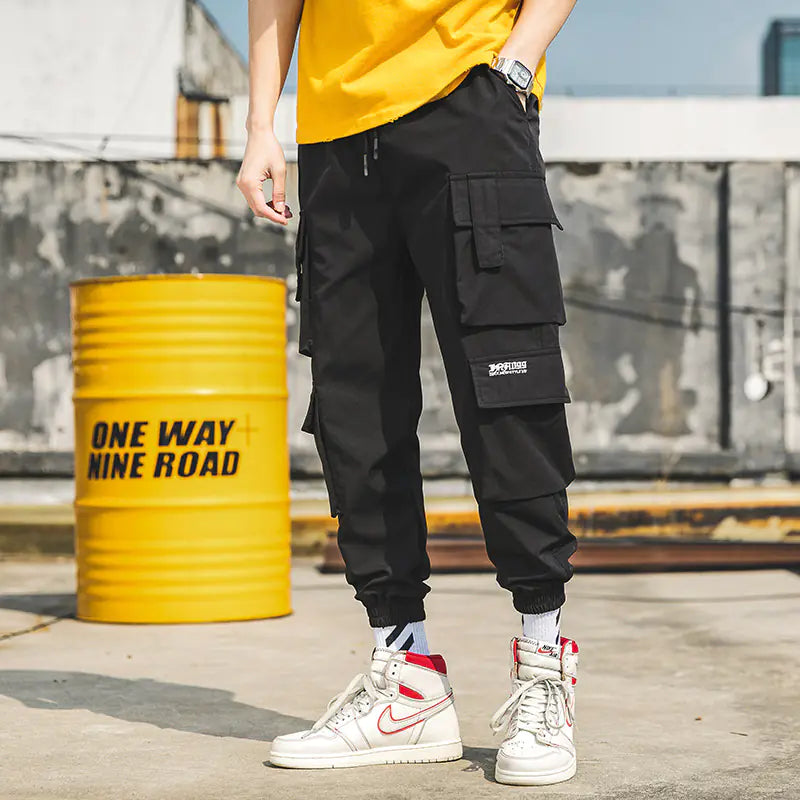 Spring Functional Wind Boys' Hip Hop Harem Pants