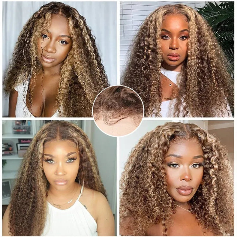 Real Human Hair Lace Front Wig