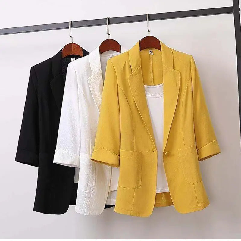 Casual Summer Loose-Fit Jacket for Women