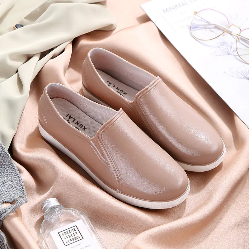 Women's Waterproof Non-slip Rubber Rain Shoes