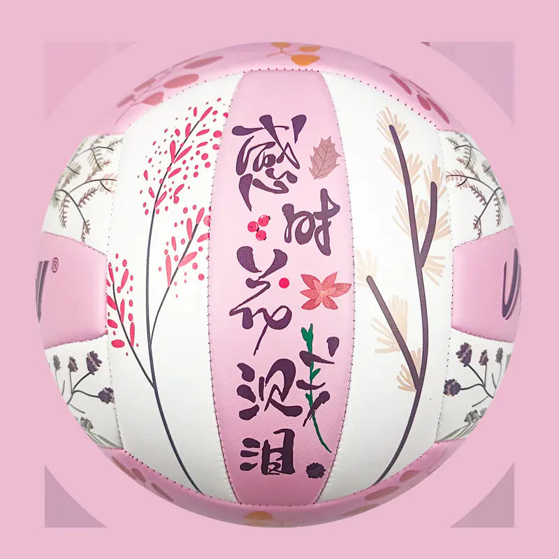 Size 5 PVC Soft Volleyball for Girls Training
