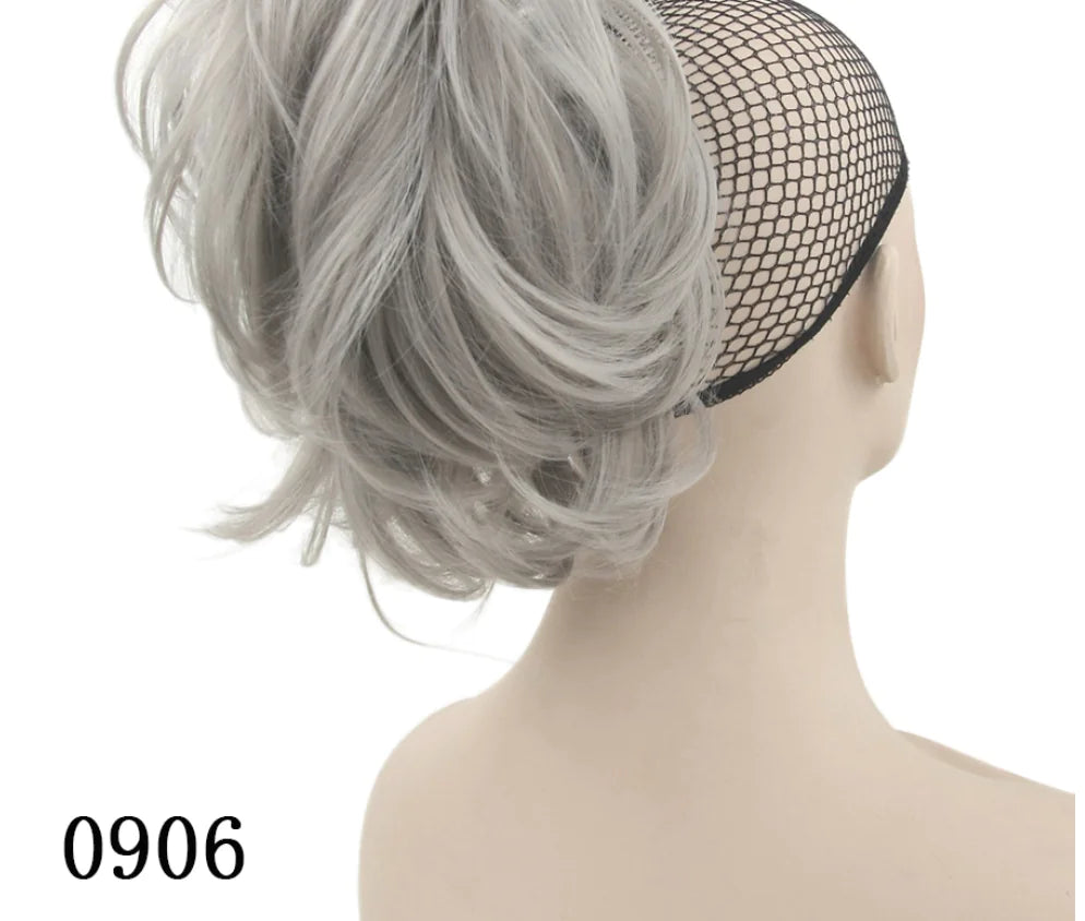 Soft Ponytail Wig in European Style