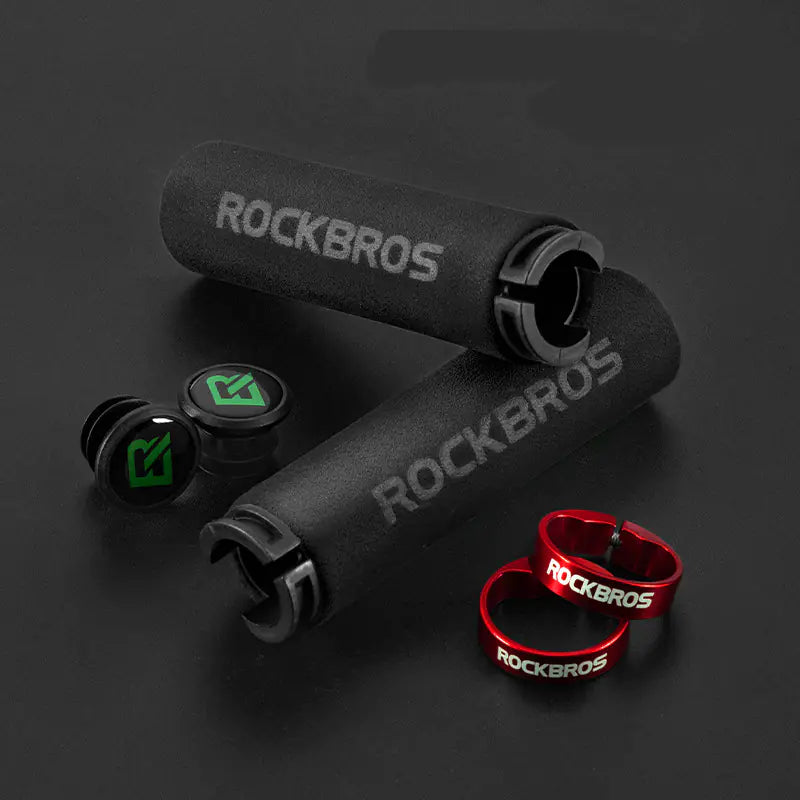 Locke Brothers Silicone Foam Bicycle Handlebar Locks