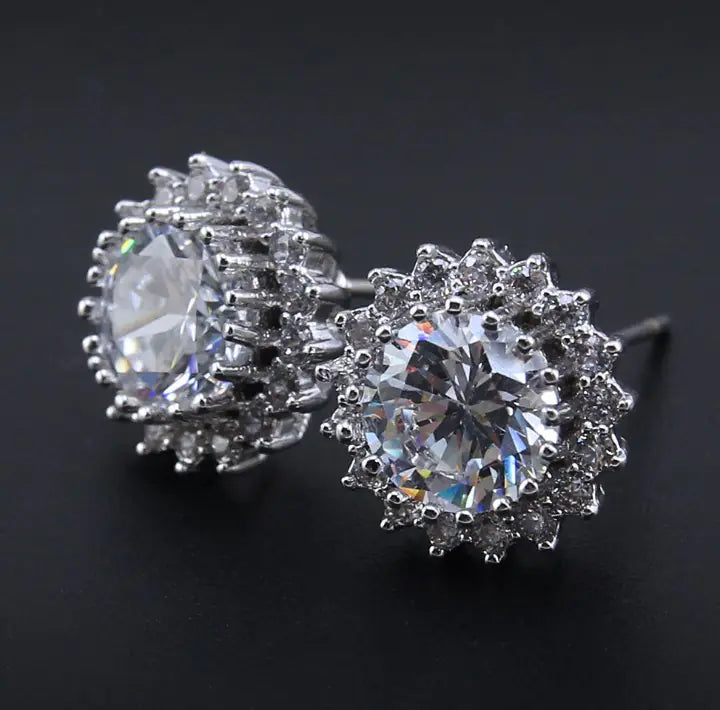 Sunflower Stud Earrings and Ear Accessories