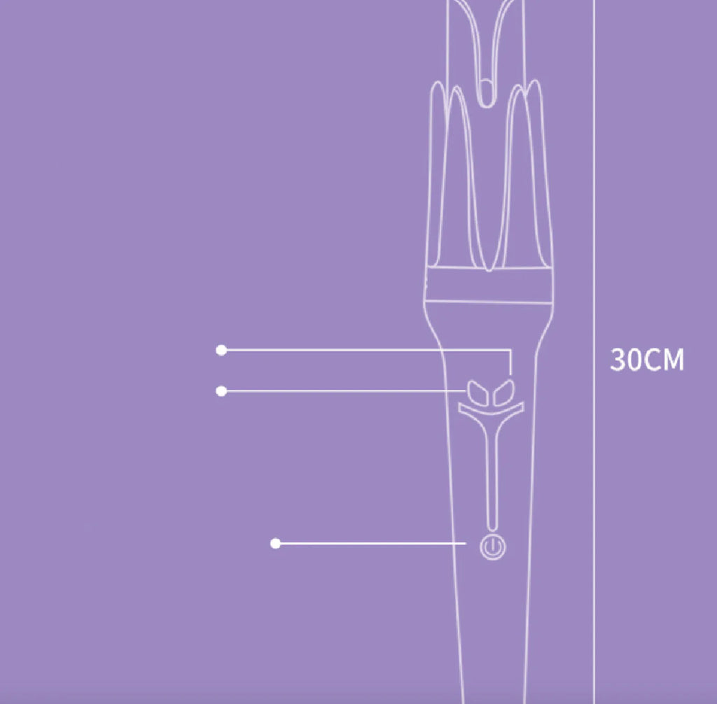 Automatic Negative Ion Curling Iron