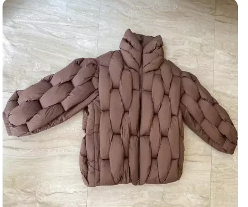 Men's Thick Parka Jacket - Luxe Designer Oversized Puffer