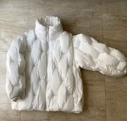 Men's Thick Parka Jacket - Luxe Designer Oversized Puffer