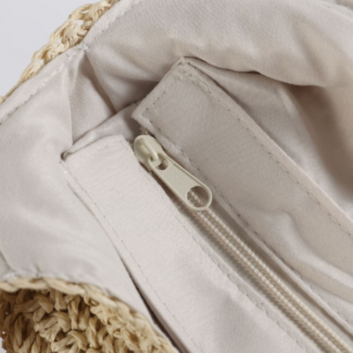 Shoulder Straw Tote Bag