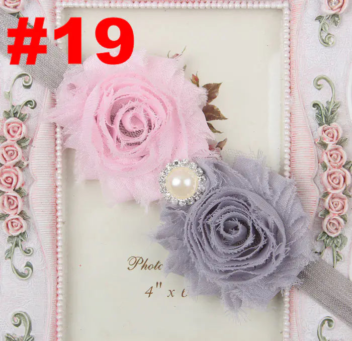 Popular Children's Headband with Pearl and Floral Design
