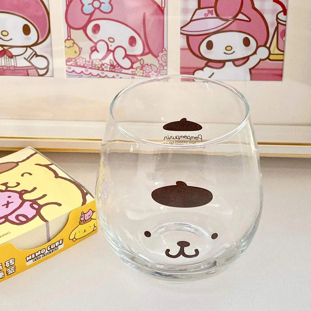 Cute Cartoon Large Belly Cup for Drinks and Juice